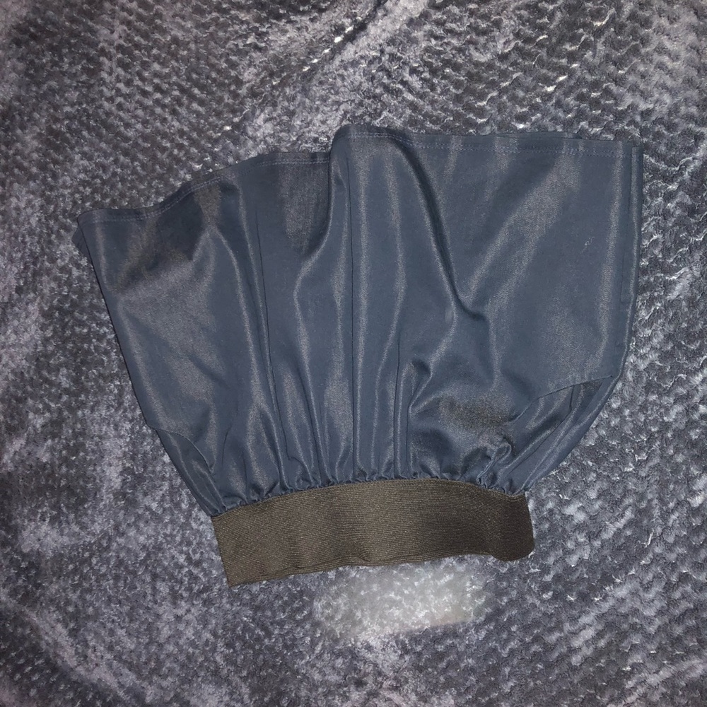 Blue Skirt with Pockets